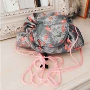 FLAMINGO drawstring travel bag